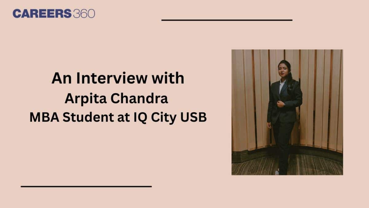 Student Interview: Arpita Chandra, MBA (Business Analytics & Data Science), Batch-SB-16, IQ City USB